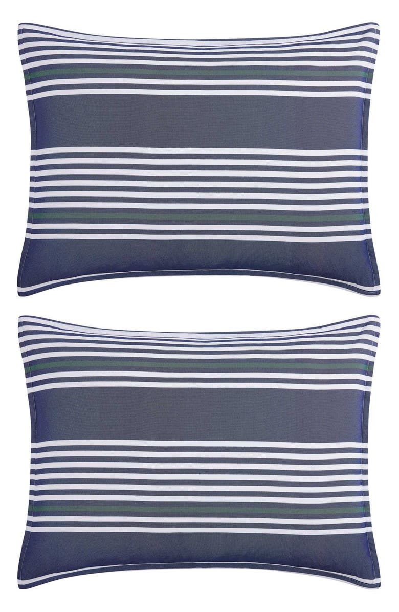 Tommy Hilfiger Lido Stripe Comforter Set, Alternate, color, Deep Blue
