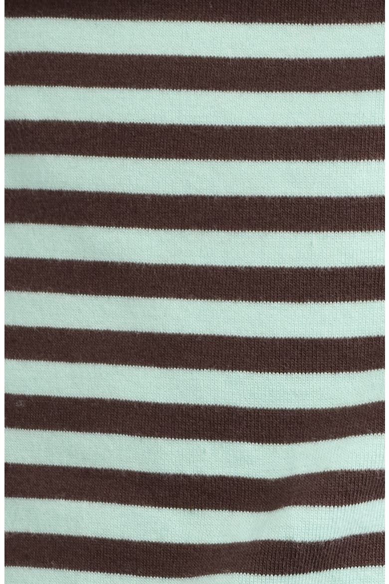 Stripe Button Trim Dress, Alternate, color, MULTI