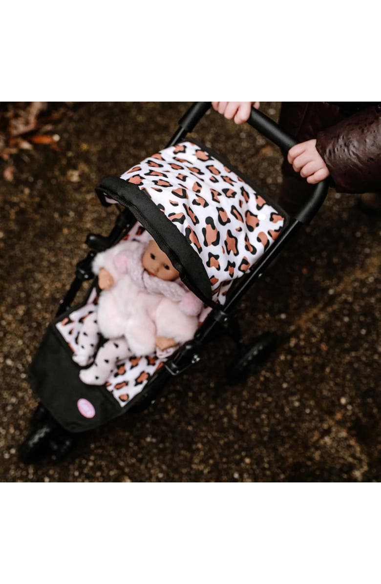 Gotz 3 Wheel Doll Buggy, Little Tiger, Foldable Toy Stroller, Dolls Up to 19.5 Inches, Alternate, color, Multicolored
