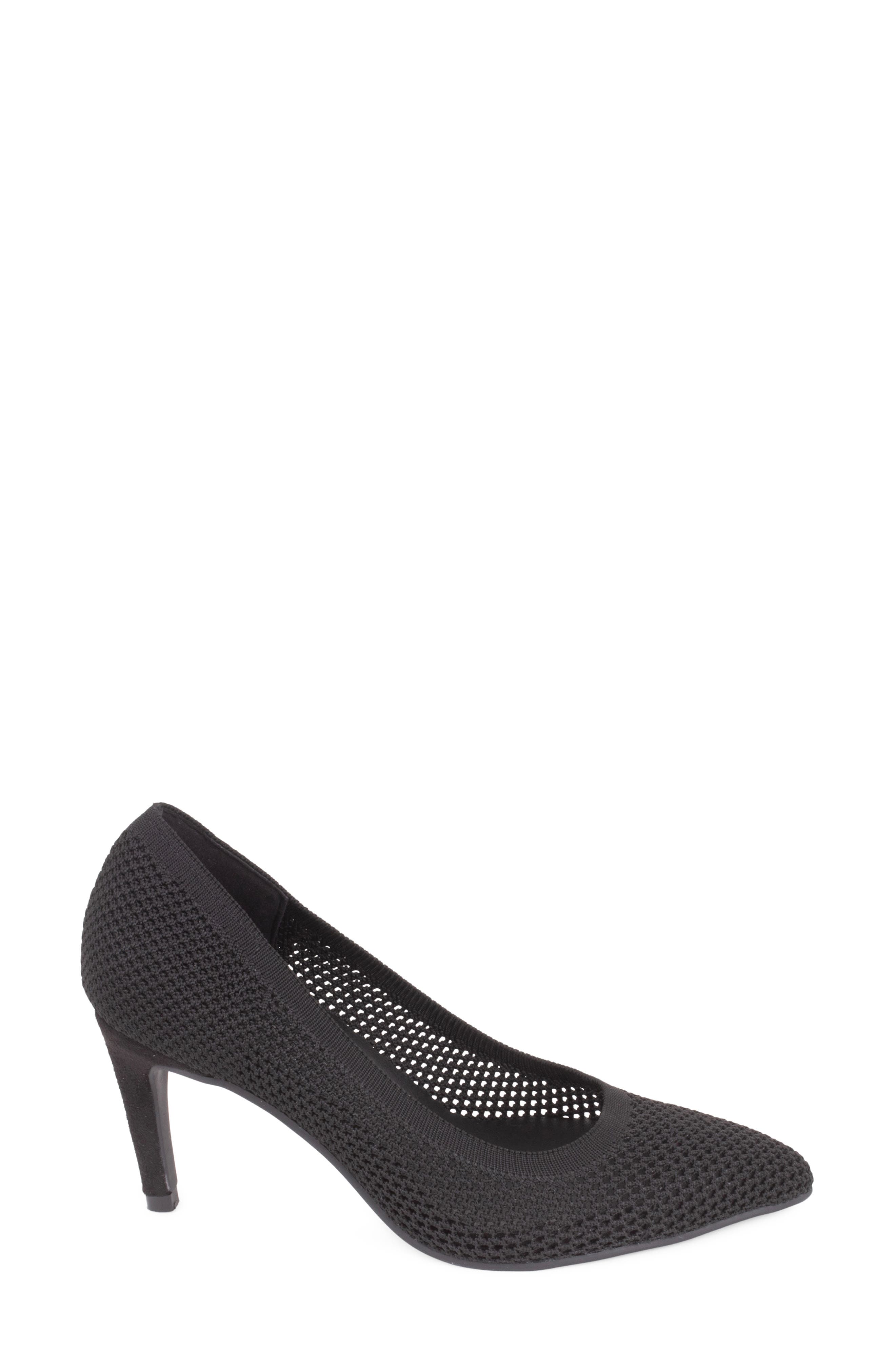 Tahari Everest Pointed Toe Pump, Alternate, color, Black