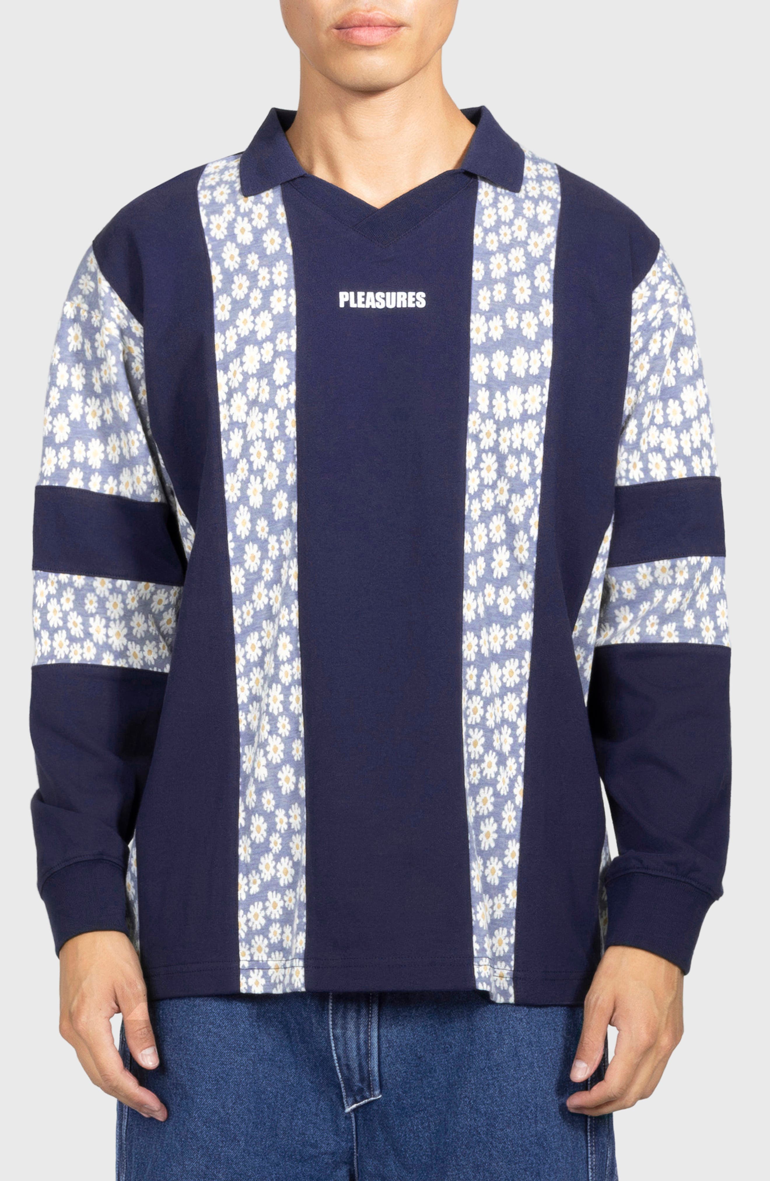 PLEASURES Sounds Cotton Rugby Polo