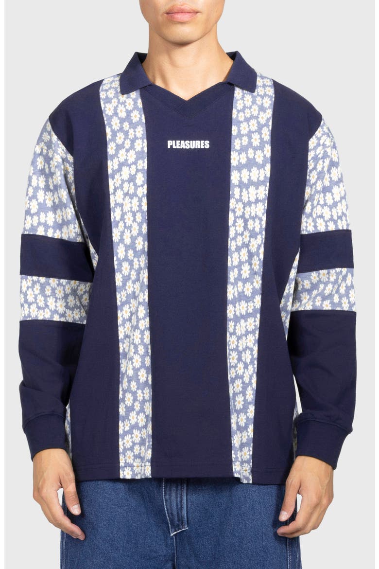 Sounds Cotton Rugby Polo, Main, color, NAVY