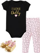 Hudson Baby Soft Cotton Collection Bodysuit, Pants, and Footwear Collection