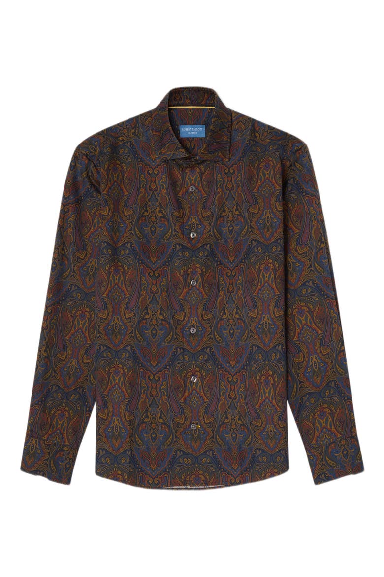 Reynolds Printed Shirt, Main, color, Blue Multi