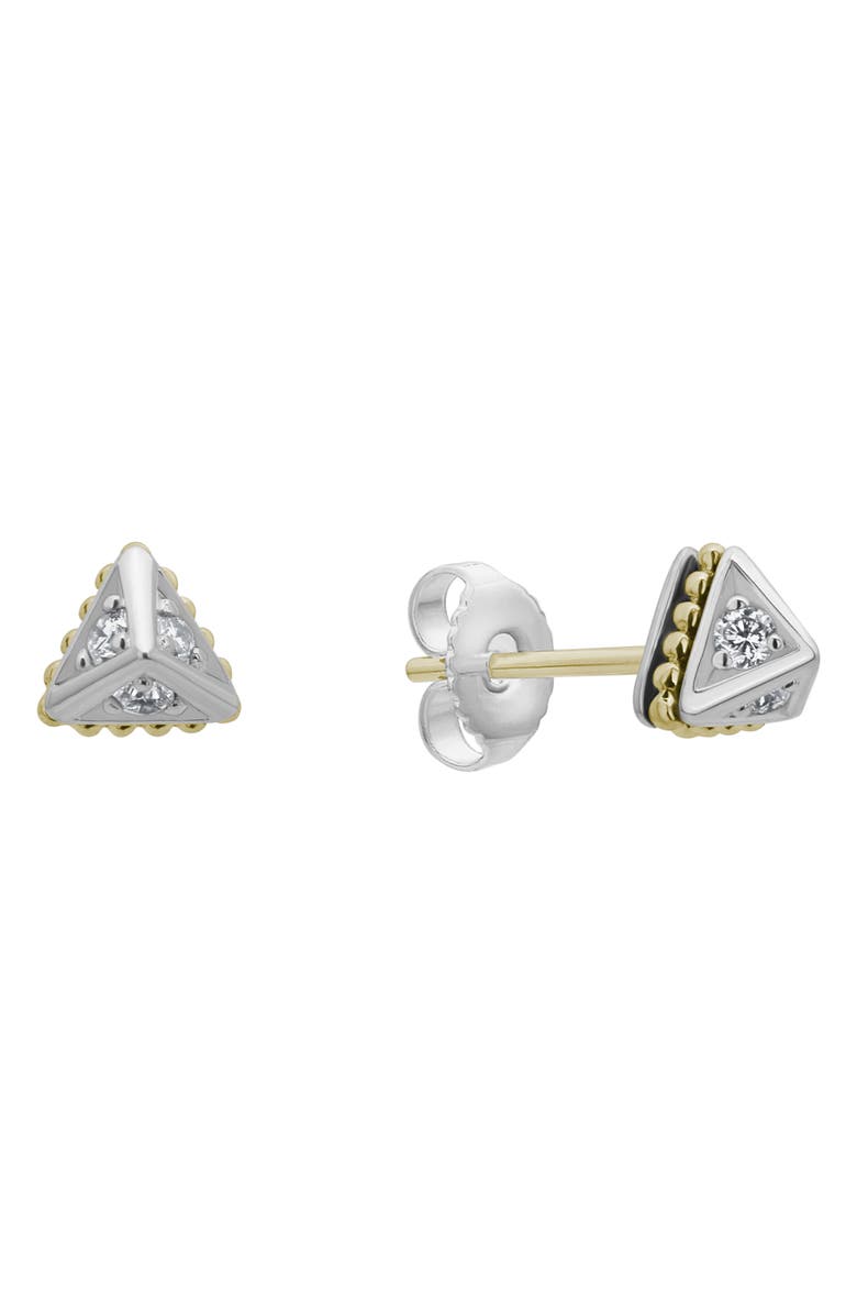 LAGOS KSL Diamond Stud Earrings, Alternate, color,