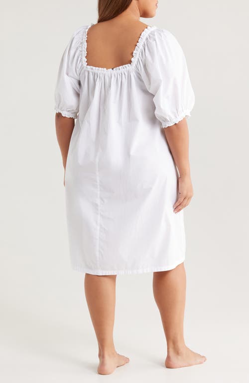 Nordstrom Tie Front Cotton Nightgown