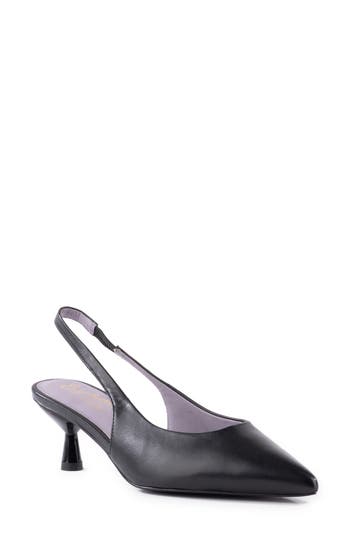 SEYCHELLES SEYCHELLES BROOKLYN KITTEN HEEL SLINGBACK PUMP
