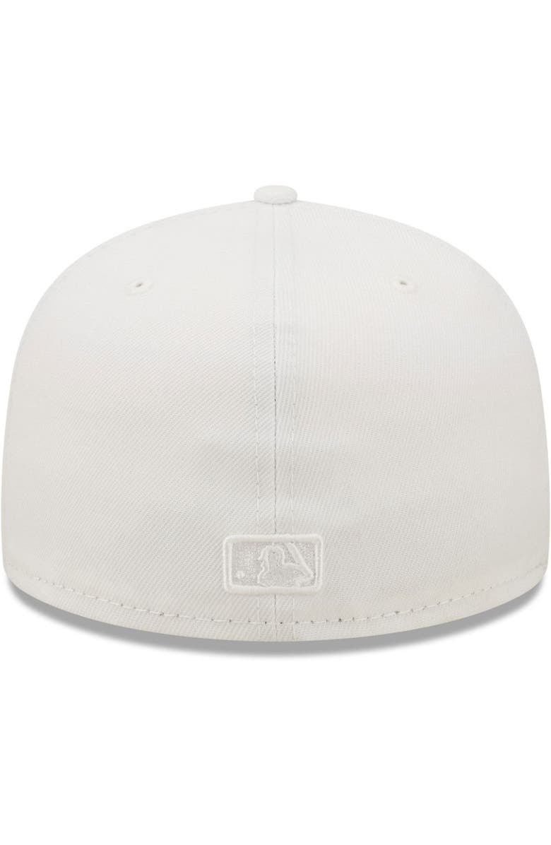 New Era Men's New Era Chicago White Sox White on White 59FIFTY Fitted Hat, Alternate, color, 