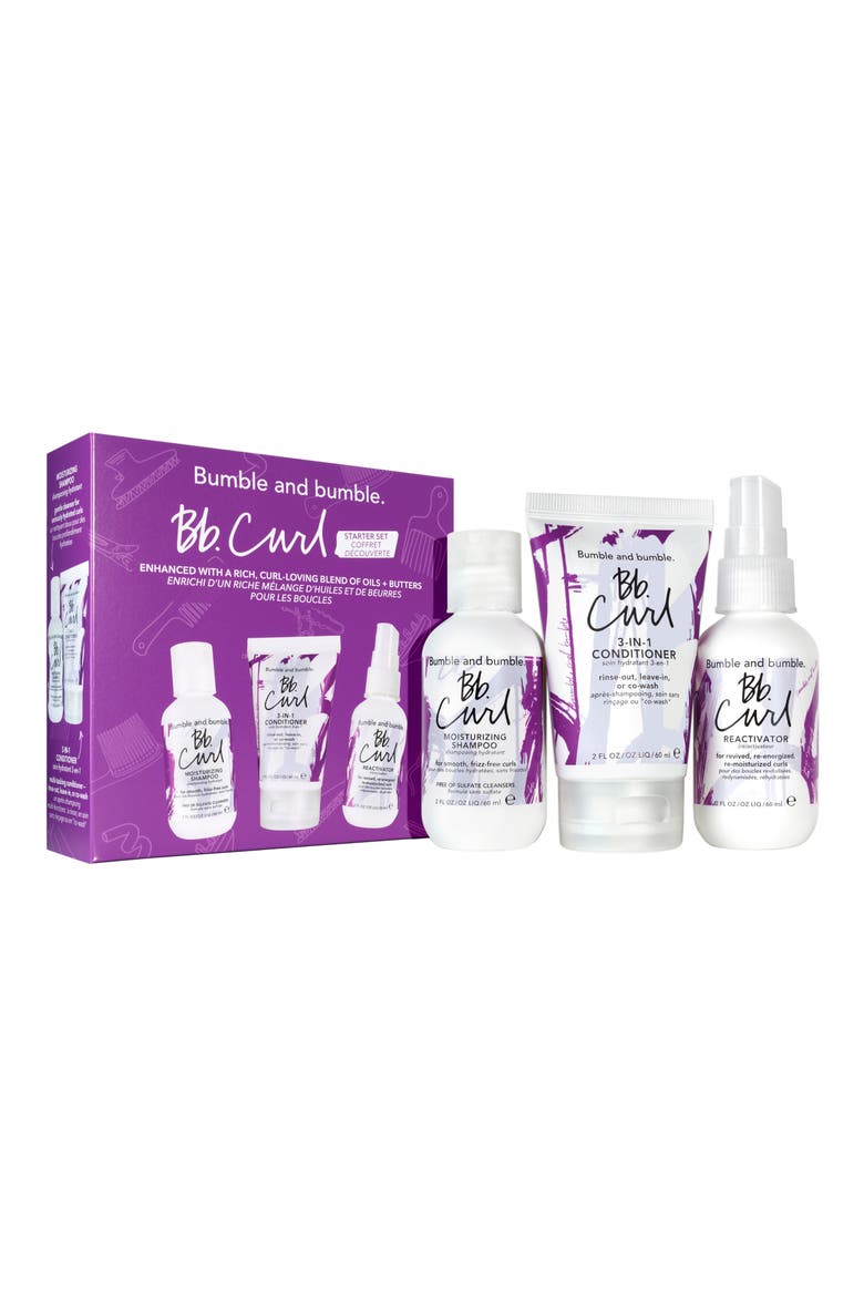 Curl Hair Care Trial Set (Limited Edition), Main, color, BP CURL