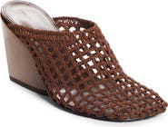 Proenza Schouler Slant Crochet Wedge Mule