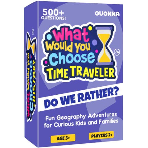 What Would You Choose? Trivia and Card Games for Kids & Family