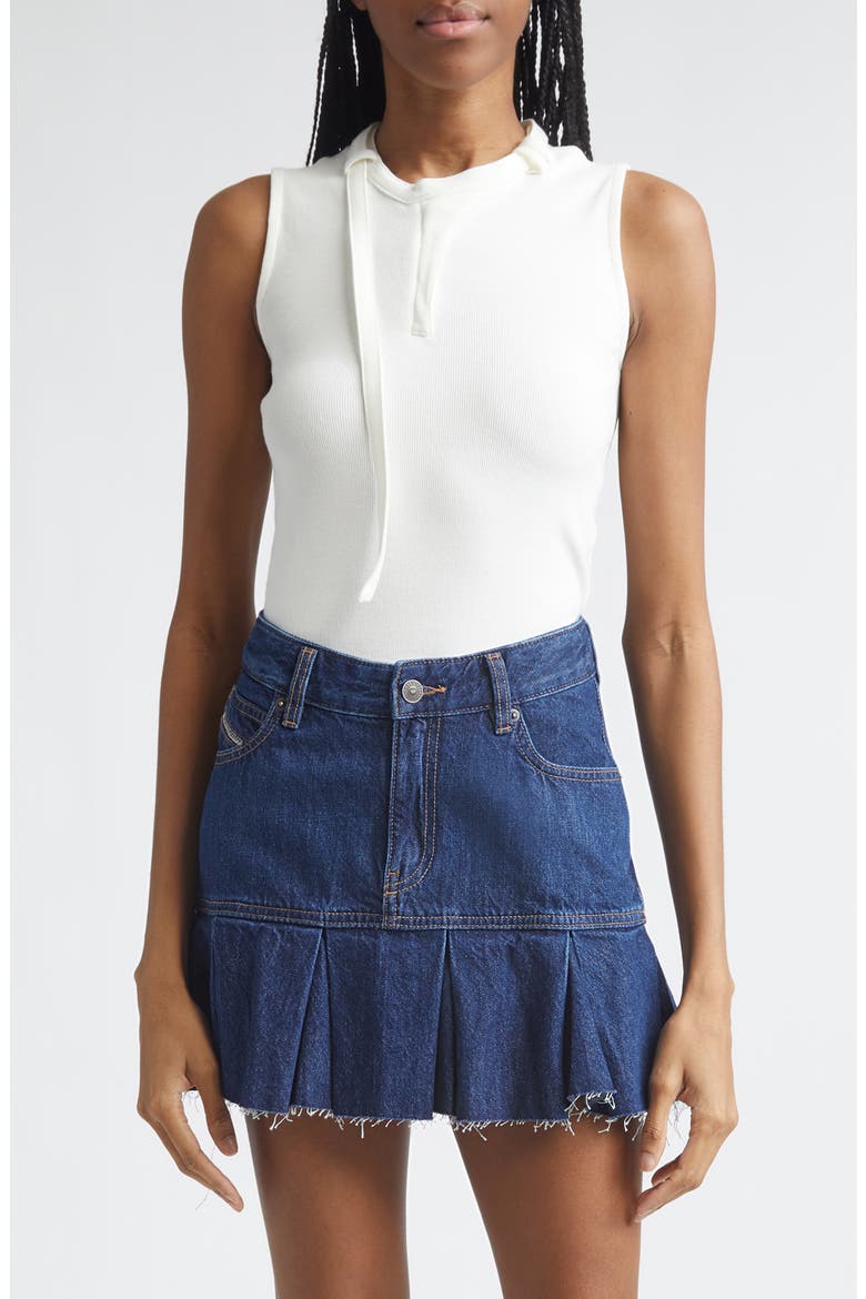 T-Iara Rib Tank, Main, color, WHITE