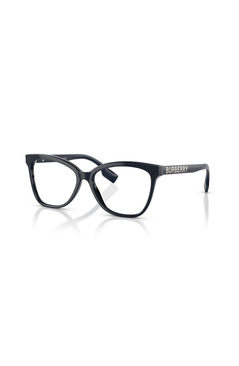 Burberry 54mm Cat Eye optical glasses, Main, color, Blue