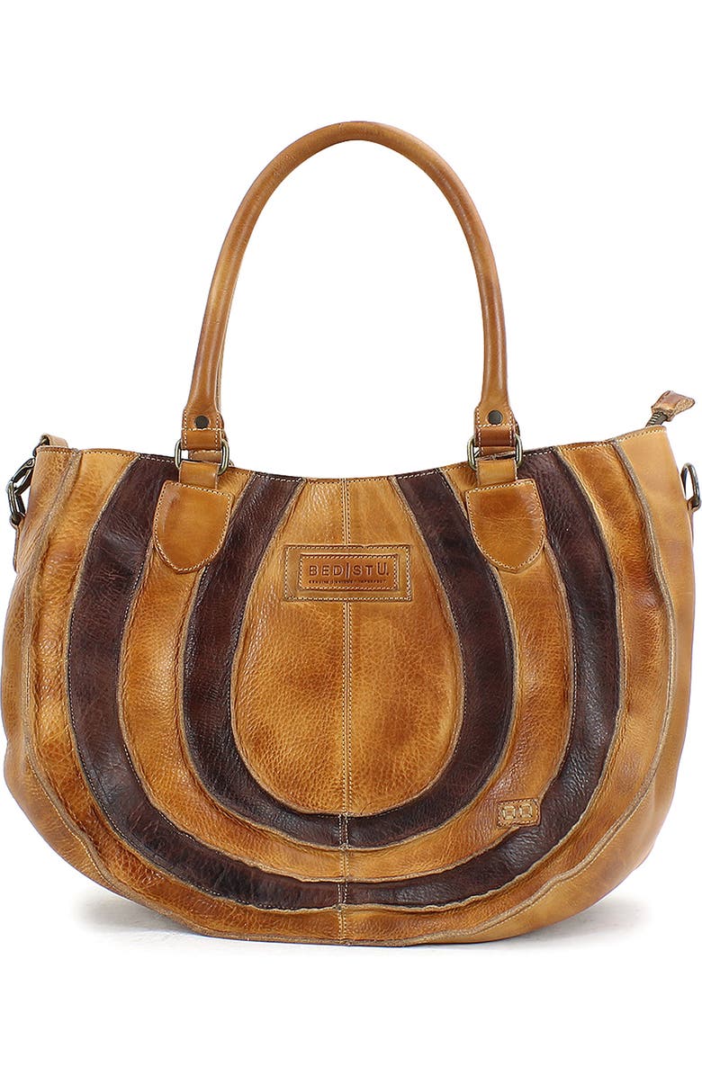 Bed Stu Brawler Tote, Main, color, Pecan Teak Rustic