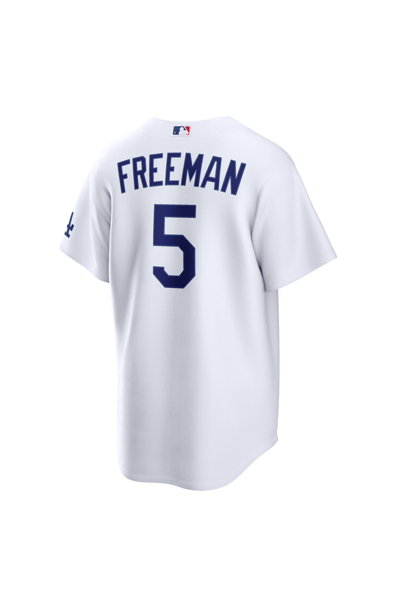 Nike Men's Nike Freddie Freeman White Los Angeles Dodgers Home Stadium Jersey, Alternate, color, White
