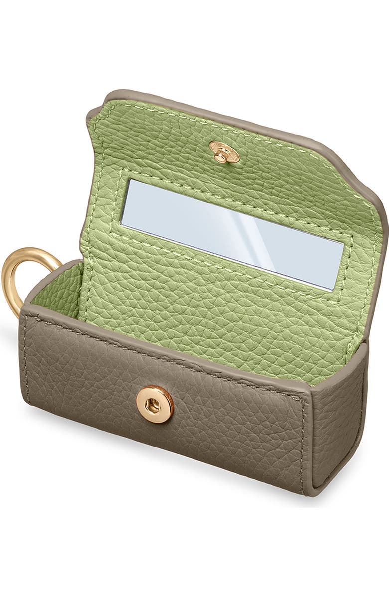 MAISON de SABRÉ Leather Lipstick Charm, Alternate, color, Cashmere Matcha