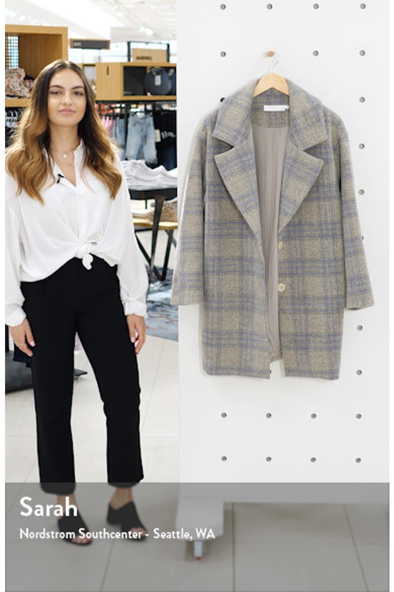 Plaid Flannel Coat video
