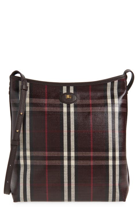 Small Highlands Coated Canvas Crossbody Bag
