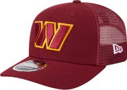 New Era Men's New Era Burgundy Washington Commanders Main Trucker 9SEVENTY Stretch-Snap Hat