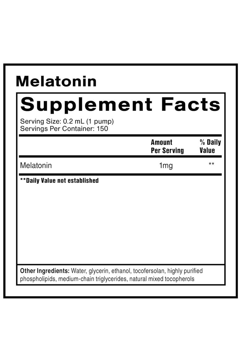 Liposomal Melatonin Liquid Supplement, Alternate, color, None