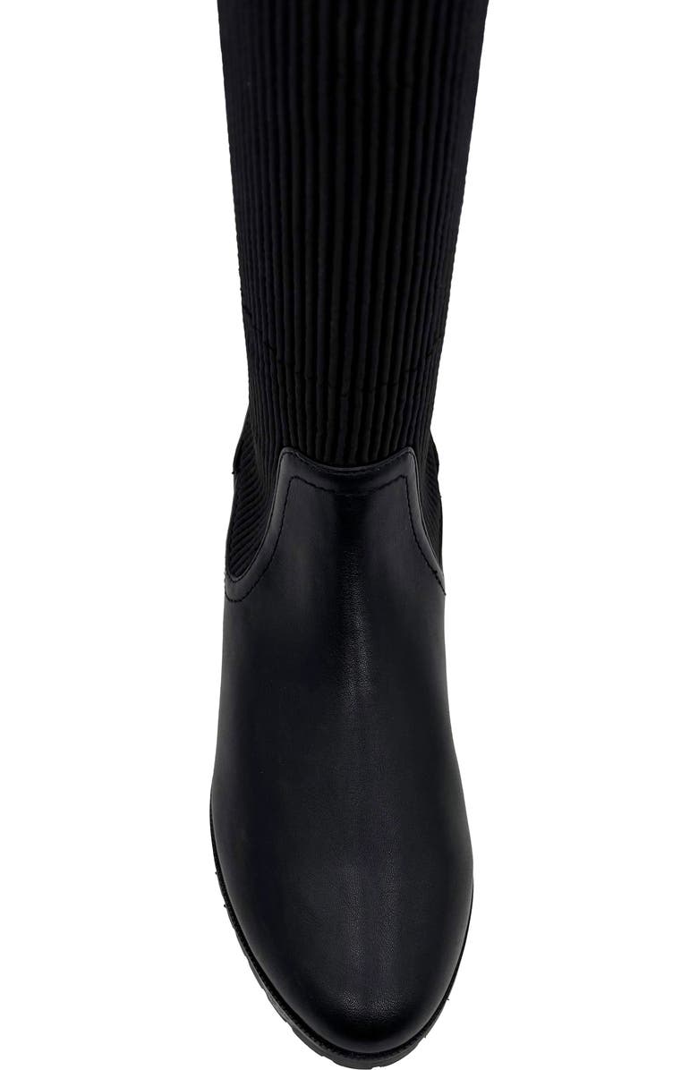 CHELSEA CREW Brandy Tall Boot, Alternate, color, Black Pu