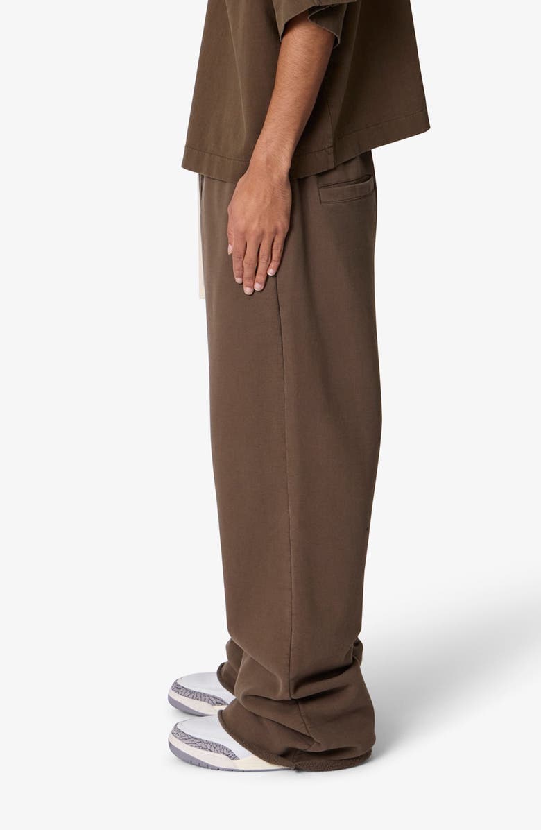 mnml Ultra Baggy Cotton Fleece Sweatpants, Alternate, color, Olive