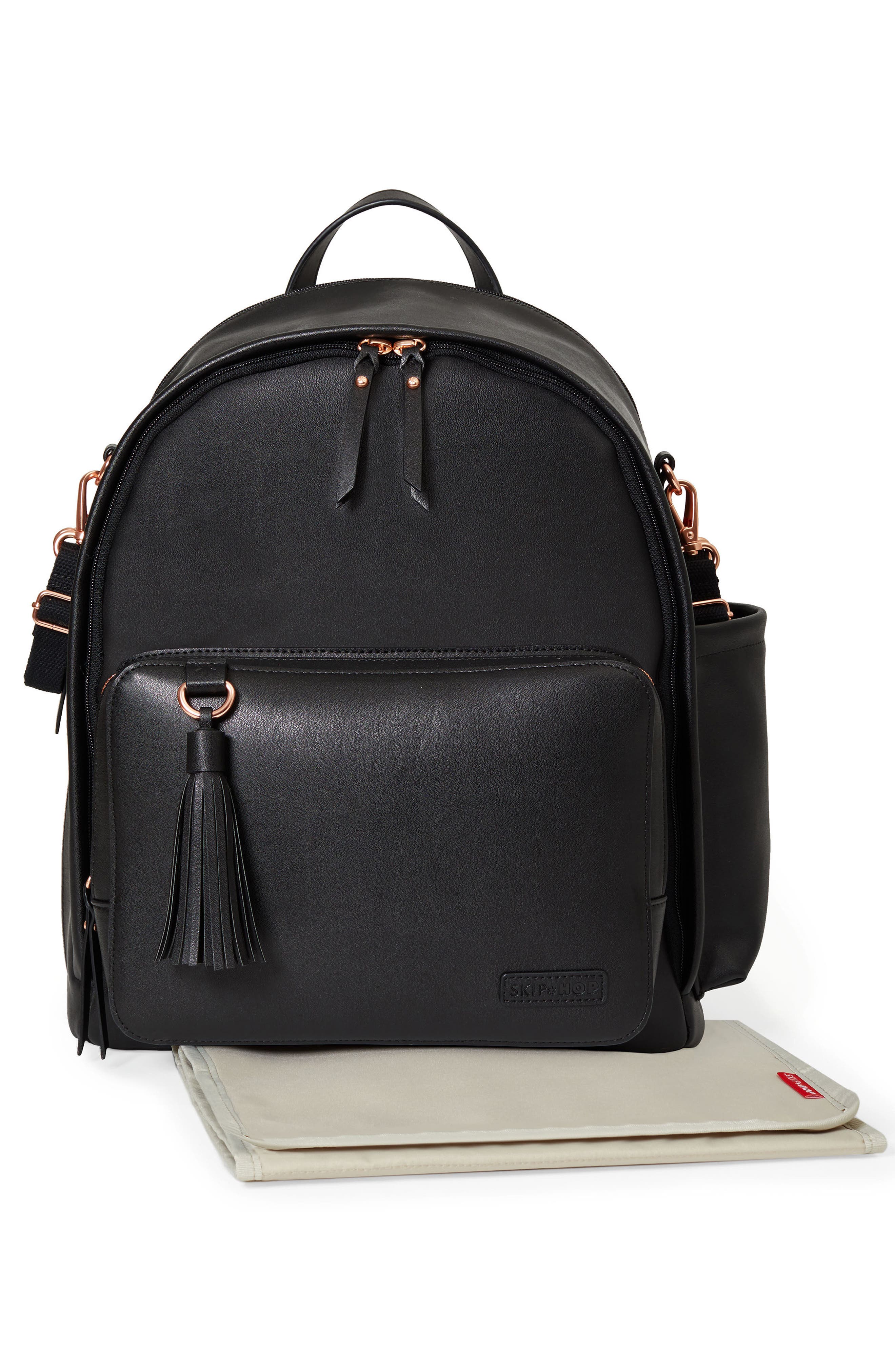Skip Hop Greenwich Simply Chic Diaper Backpack, Alternate, color, 