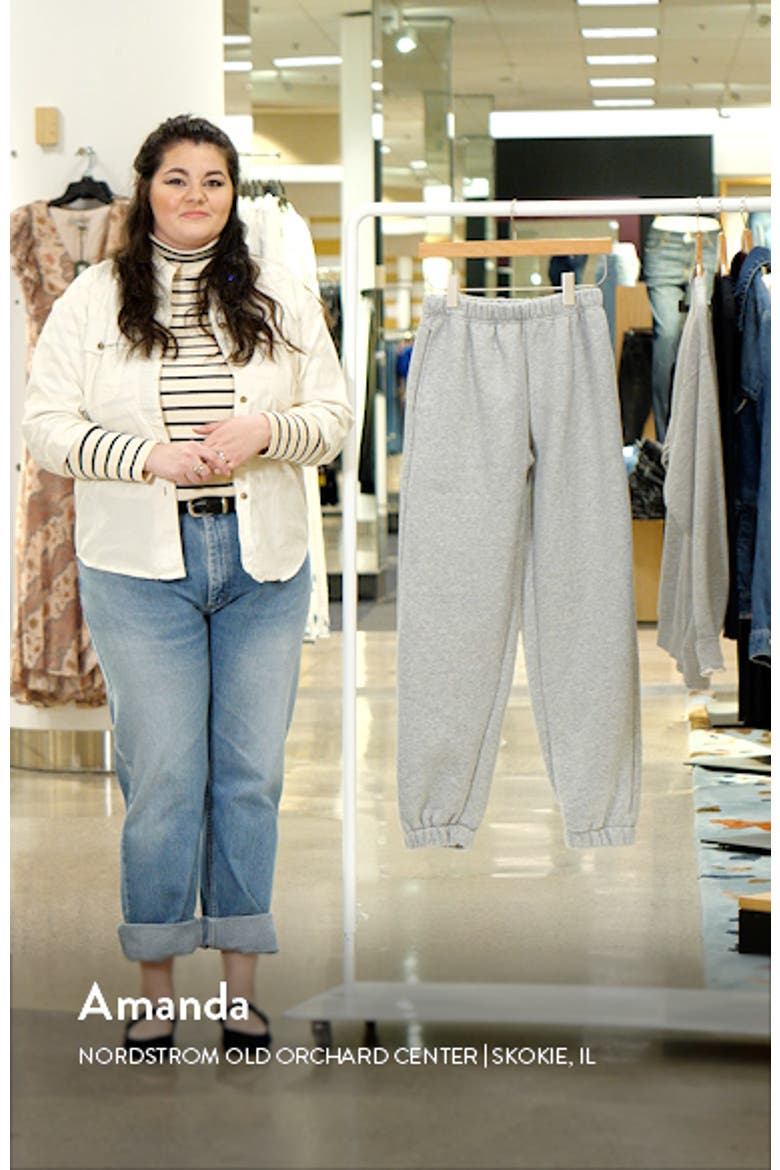 Clark Oversize Cotton Blend Sweatpants video
