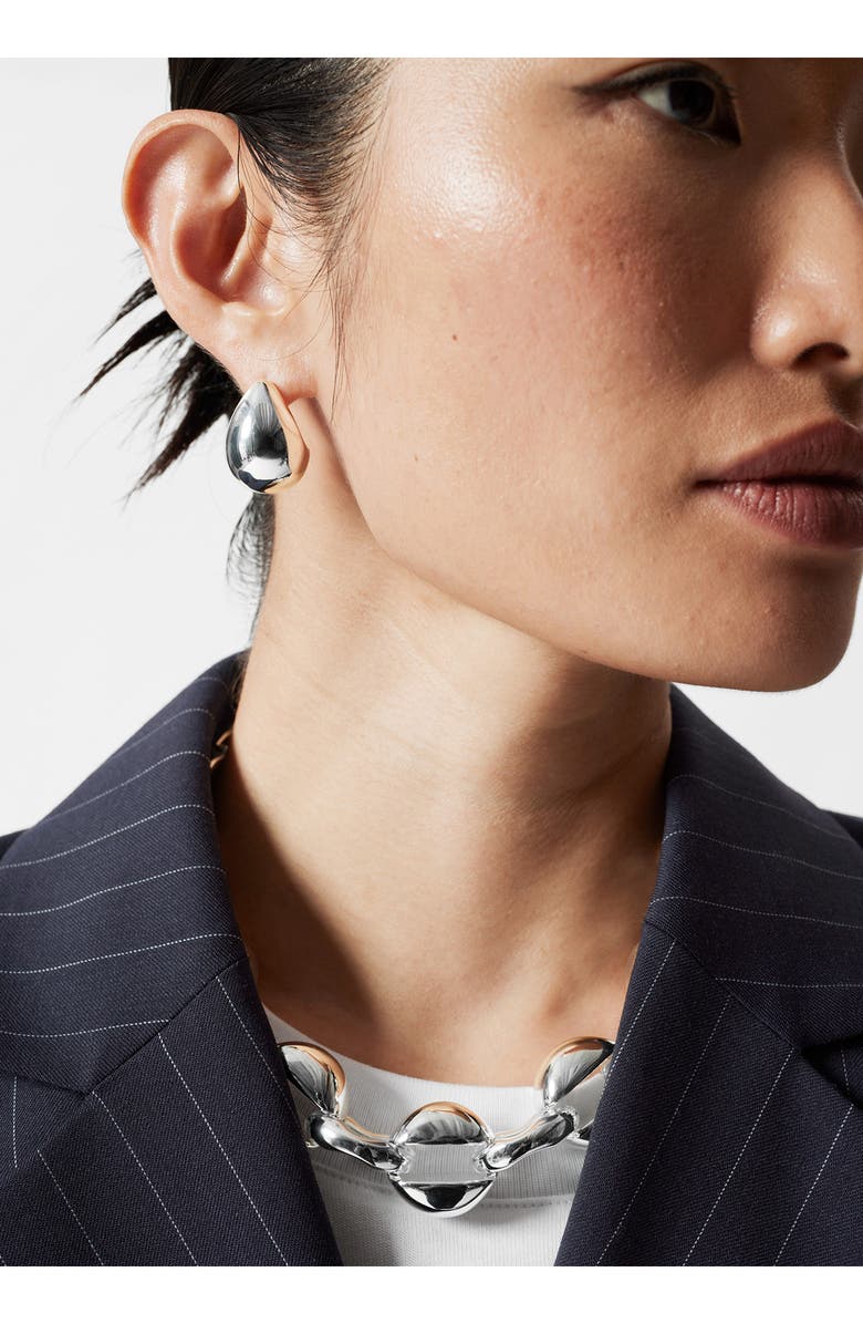 & Other Stories Chunky Teardrop Stud Earrings, Alternate, color,