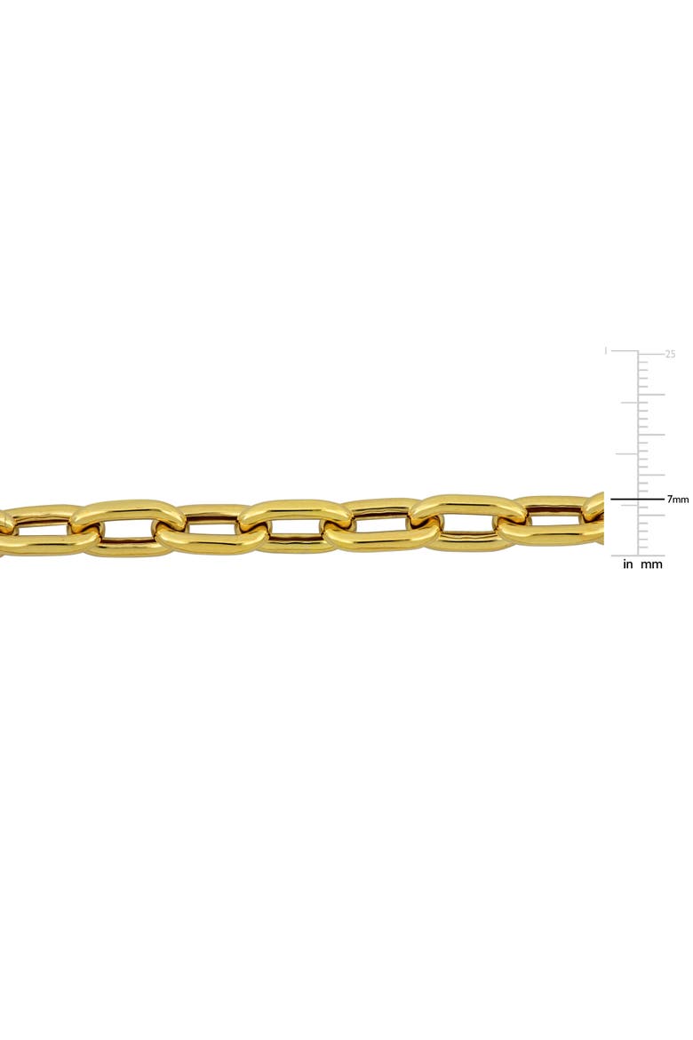 Oval Link Chain Bracelet 10k Yellow Gold, Alternate, color, Yellow Gold