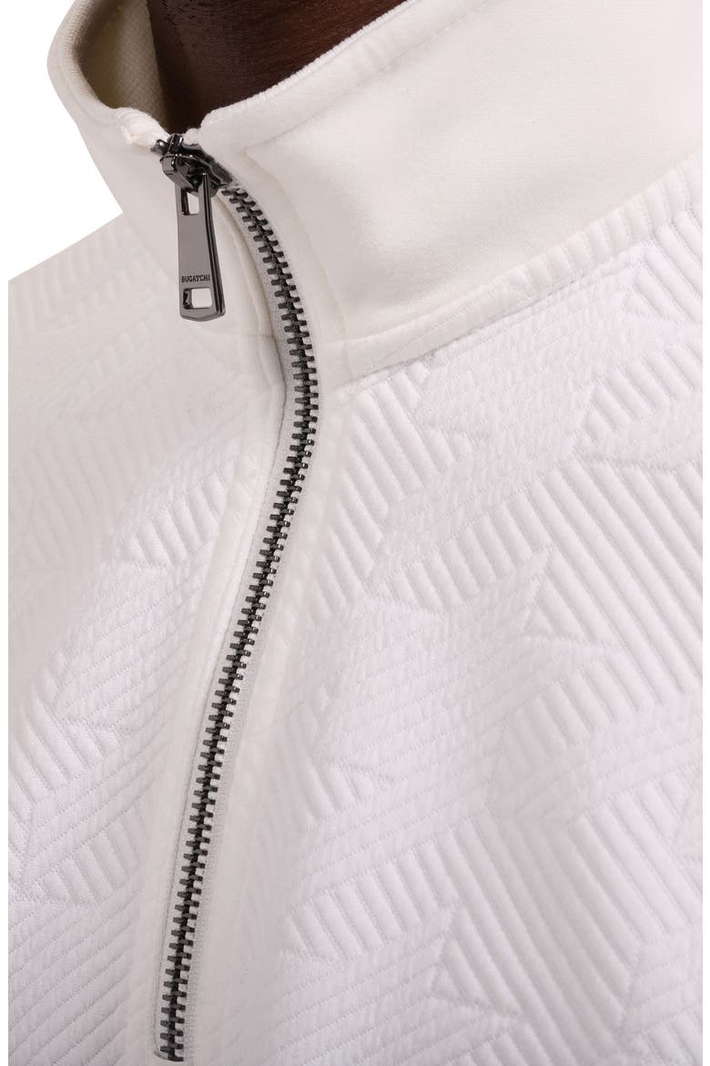 Soft Touch Quarter Zip Sweatshirt, Alternate, color, CHALK