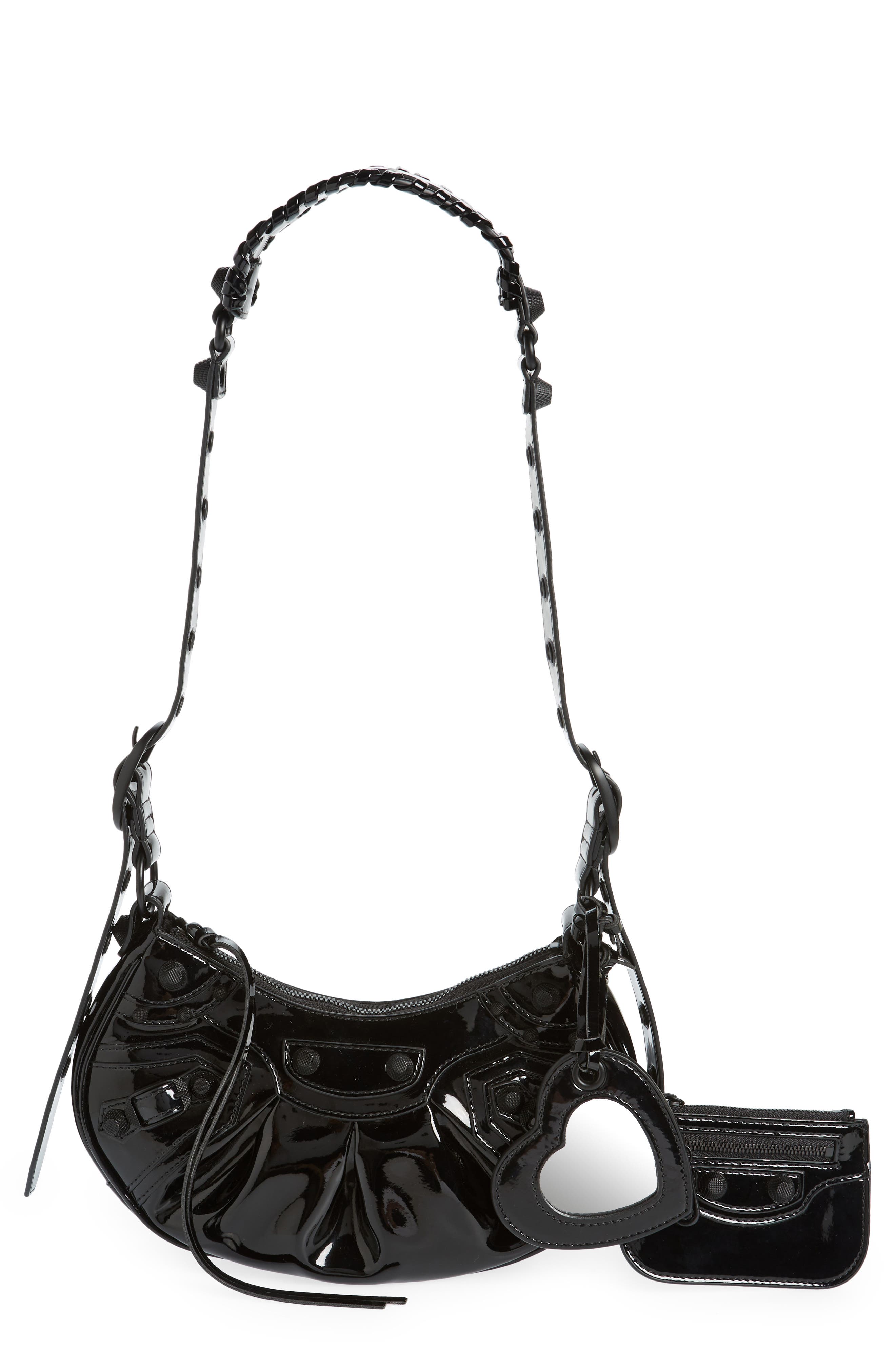 Balenciaga Extra Small Le Cagole Faux Leather Shoulder Bag, Main, color, 