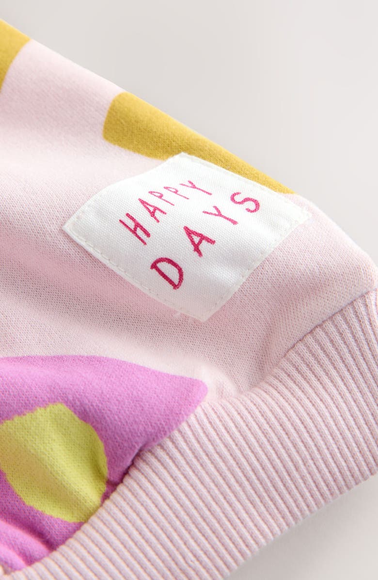 NEXT Kids' Floral Sweatshirt & Flare Pants Set, Alternate, color, Pink