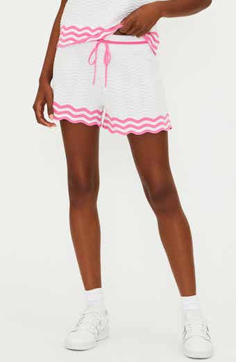Beach Riot Wavy Stripe Cover-Up Shorts