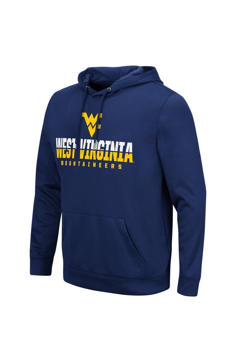 COLOSSEUM Men's Colosseum Navy West Virginia Mountaineers Lantern Pullover Hoodie, Alternate, color, Navy