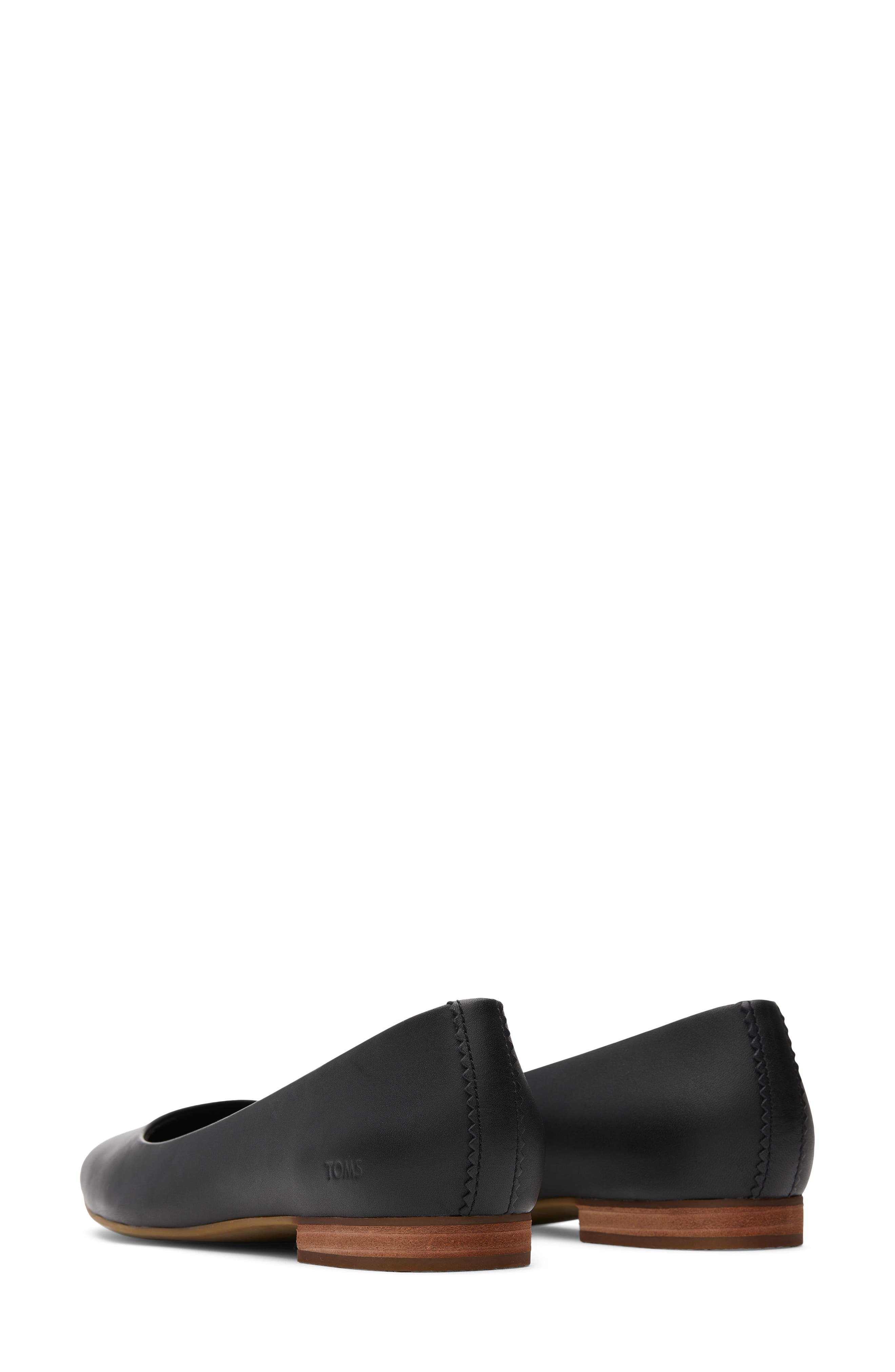 TOMS Briella Ballet Flat, Alternate, color, Black