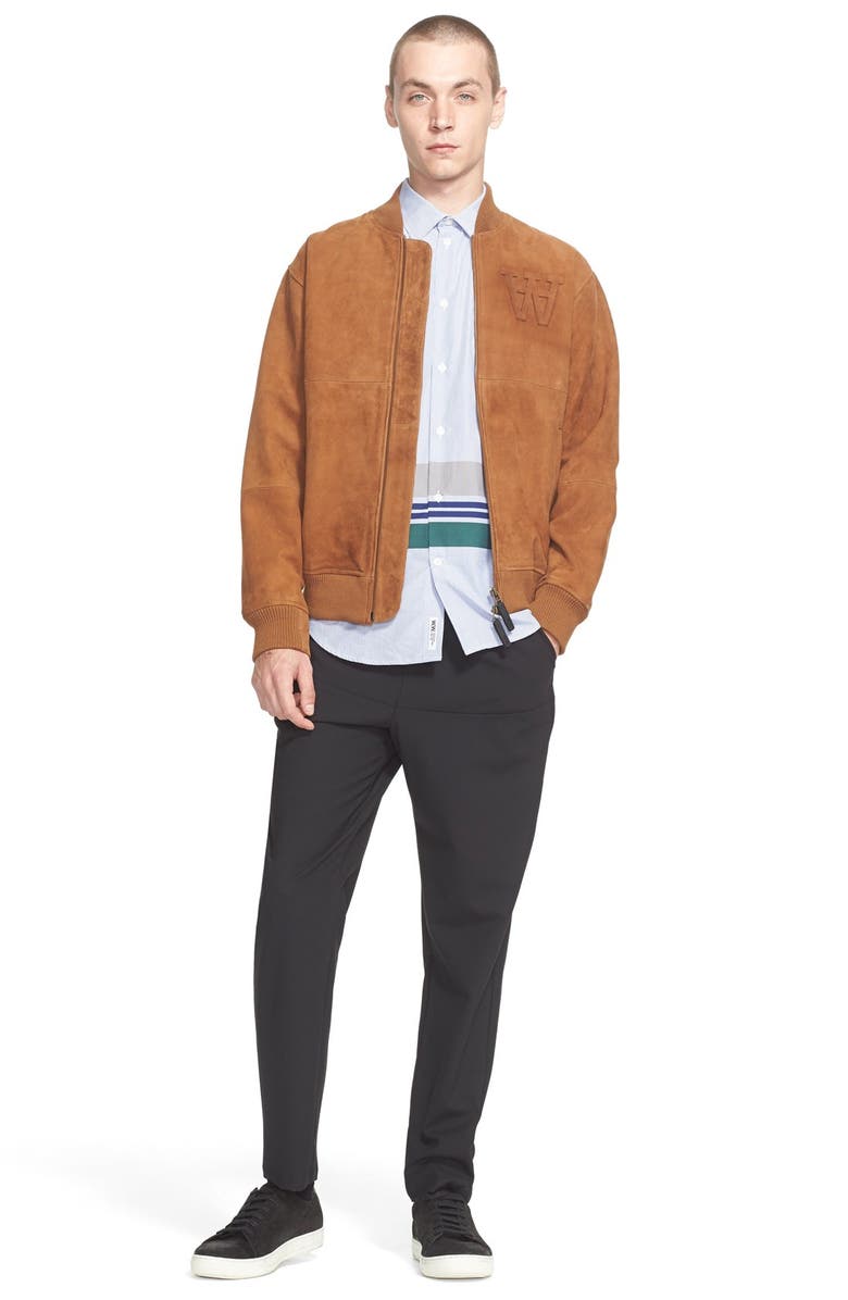 Wood Wood 'Calvin' Suede Jacket, Alternate, color, 