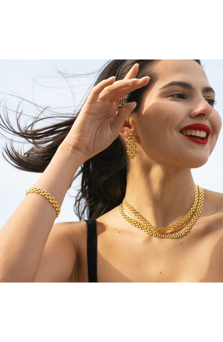 Monica Vinader Heirloom Bracelet, Alternate, color, 18Ct Gold On Sterling Silver