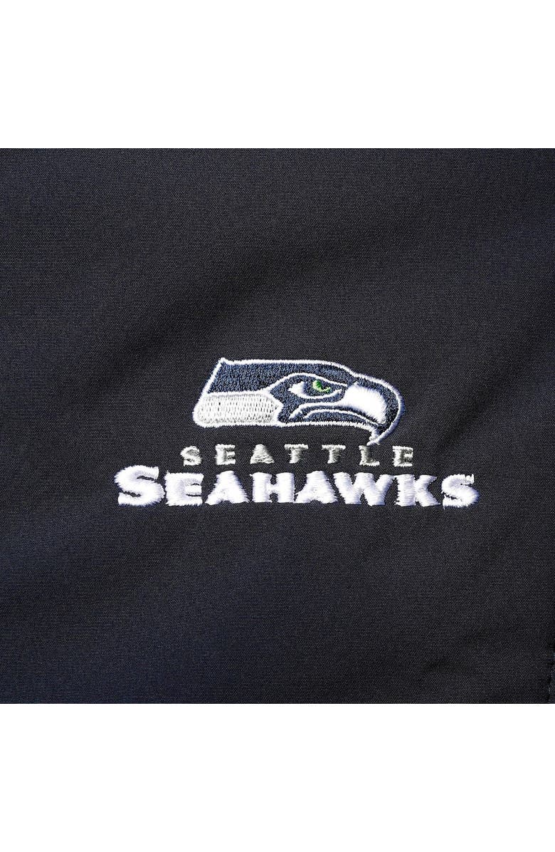 DUNBROOKE Women's College Navy Seattle Seahawks Full-Zip Sonoma Softshell Jacket, Alternate, color, Navy