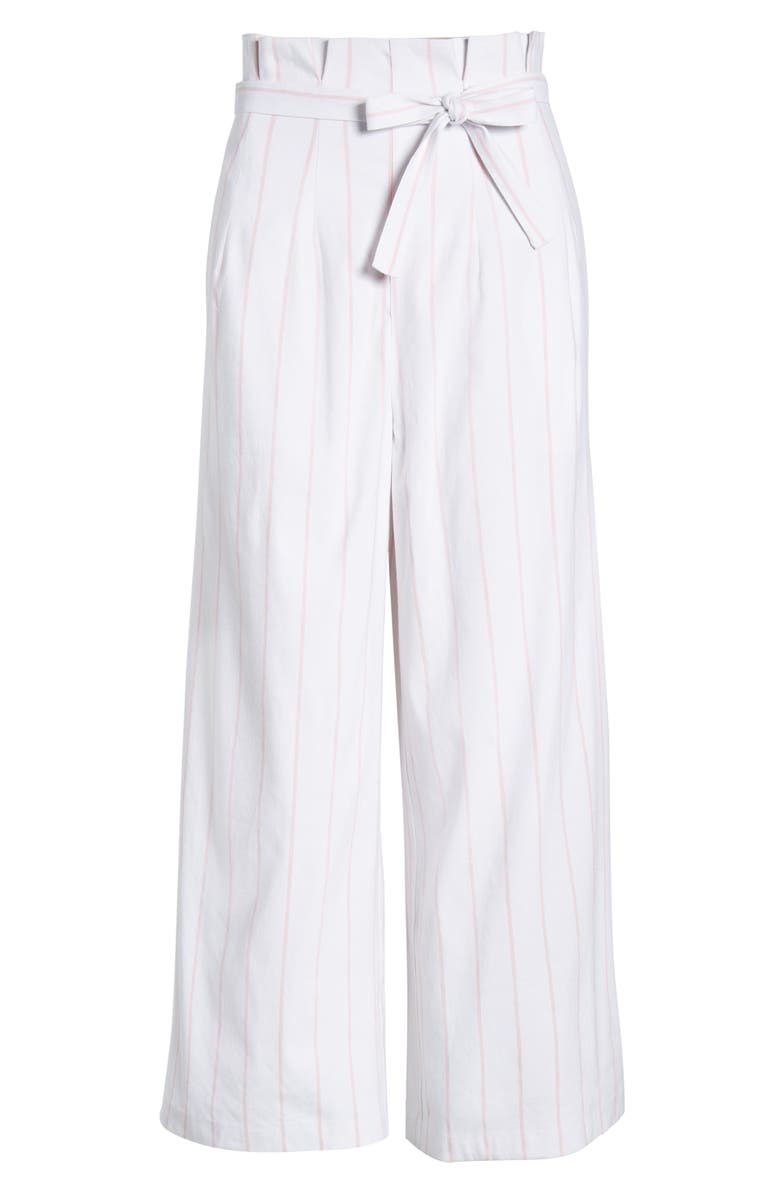 Leith High Waist Crop Wide Leg Pants, Alternate, color,