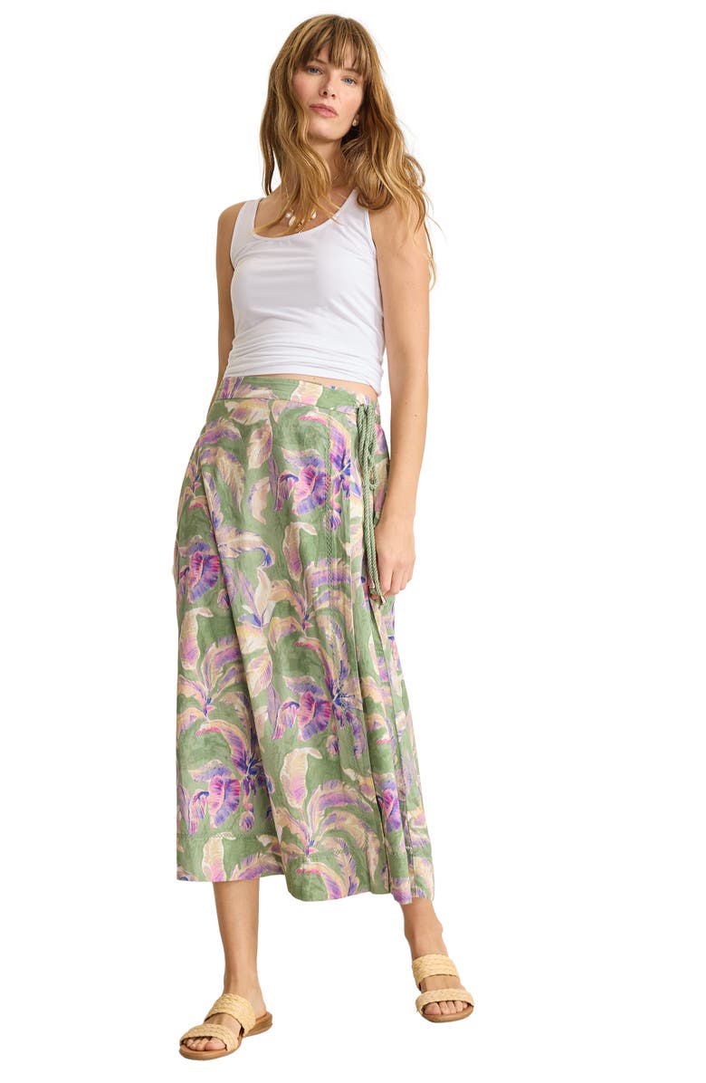 Tommy Bahama Norte Bloom Maxi Wrap Skirt, Alternate, color, 
