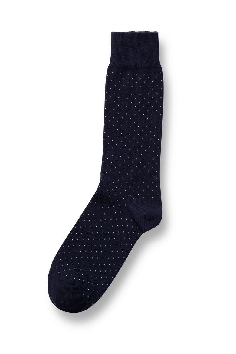 Micro Dash Socks, Main, color, French Blue