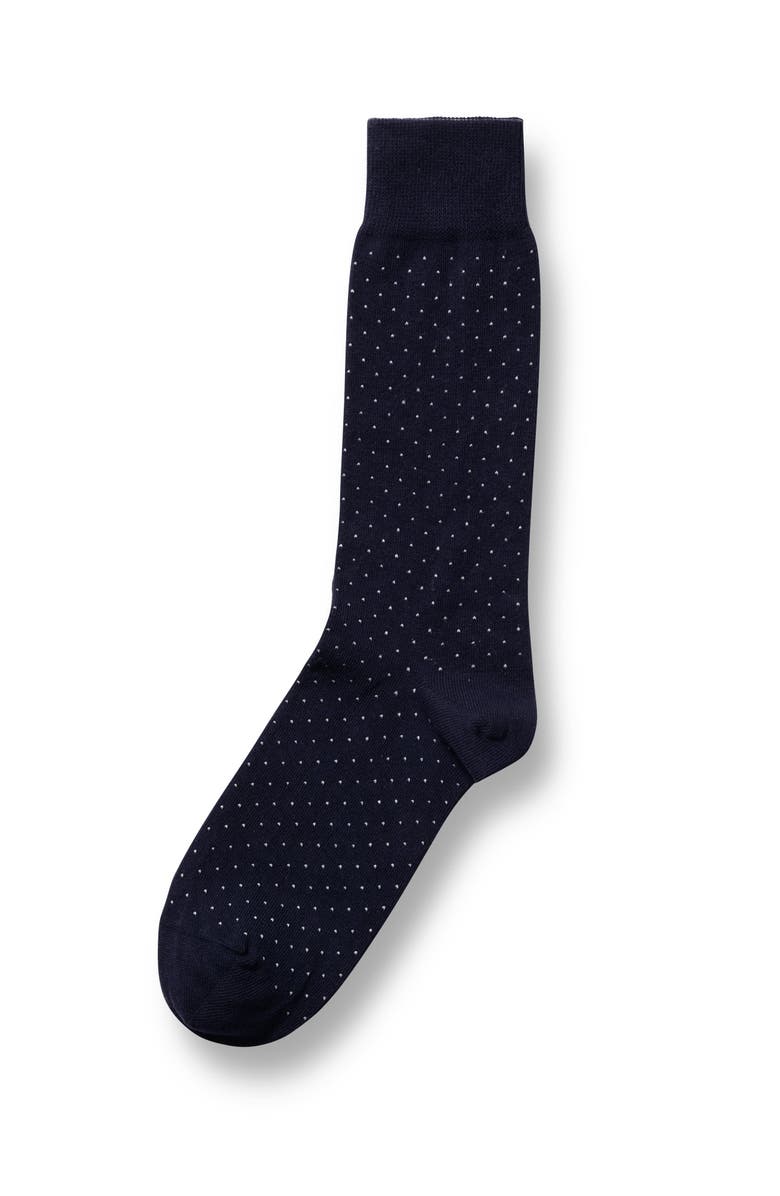 Charles Tyrwhitt Micro Dash Socks, Main, color, French Blue