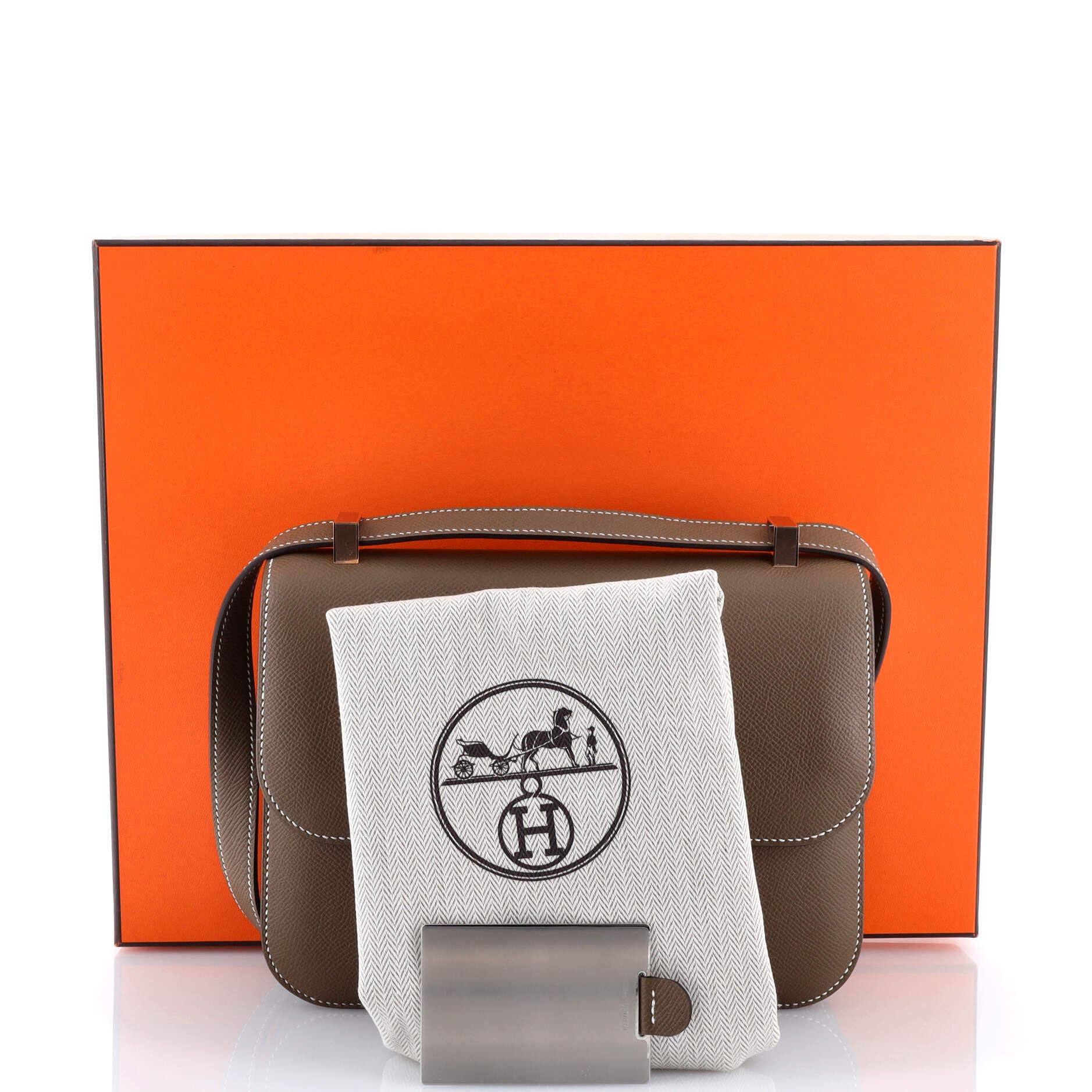 Pre-Owned Hermes Constance NM Bag Epsom 24, Alternate, color, 