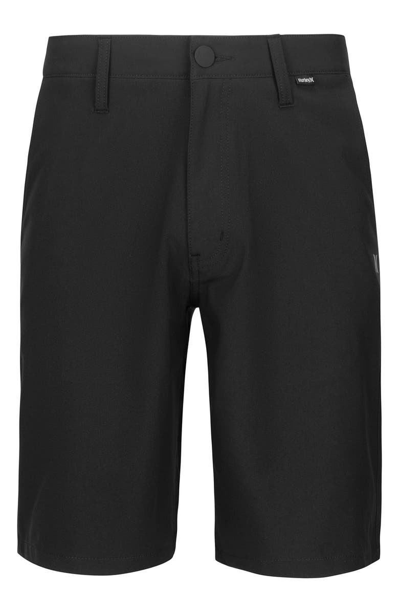 Hurley Hybrid Walking Shorts, Alternate, color, Black