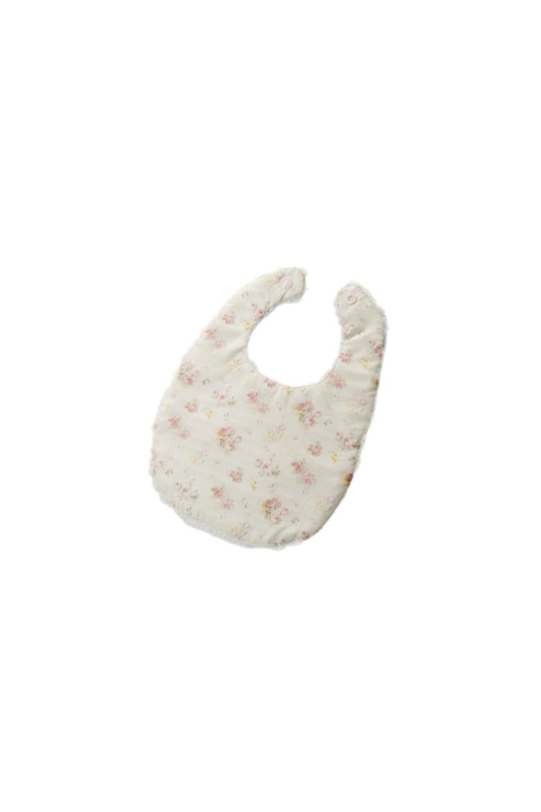 Layette Bib, Main, color, Pressed Petal