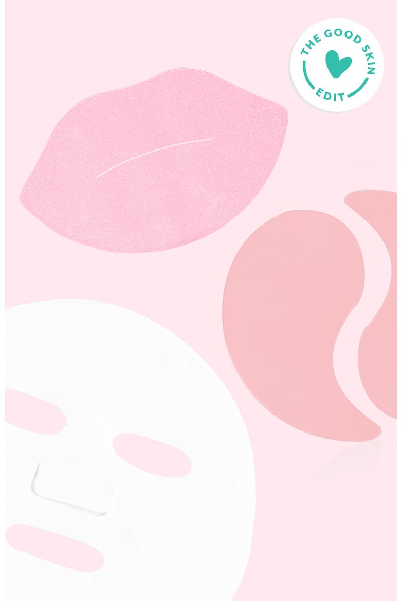 The Glow Memo Hydrating & Smoothing Skincare Kit, Alternate, color, NO COLOR