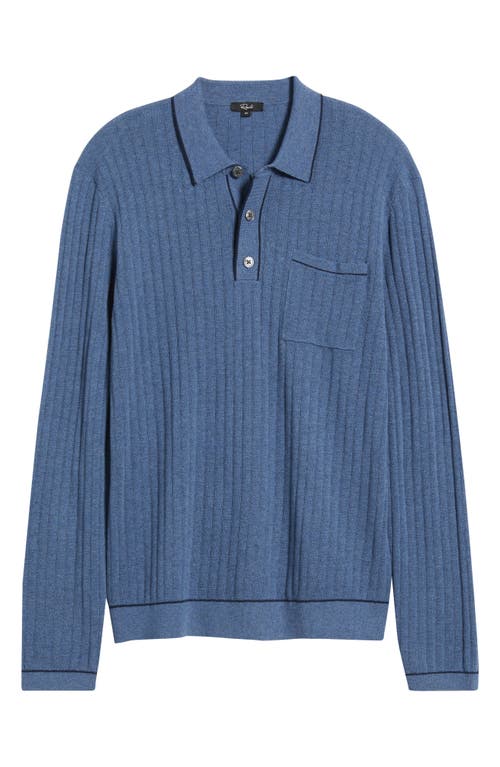 Rails Fenton Cotton Polo In Blue