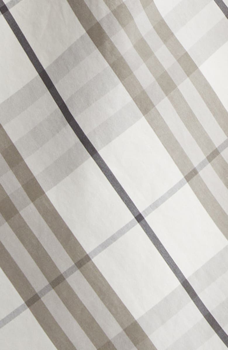 Burberry Check Short Sleeve Cotton Poplin Button-Up Shirt, Alternate, color, Cotton Ip Check