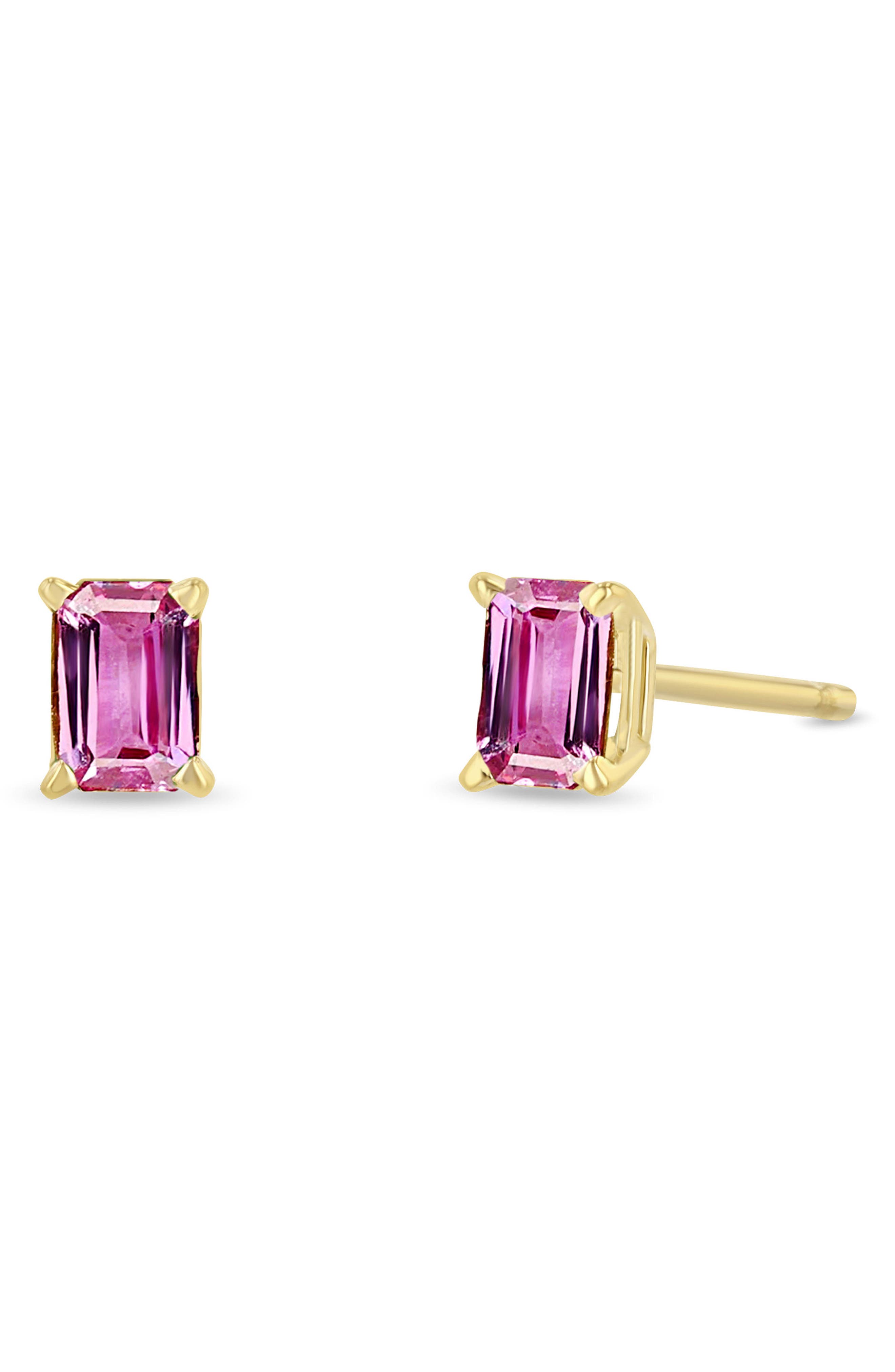selected YELLOW GOLD/ PINK SAPHIRE